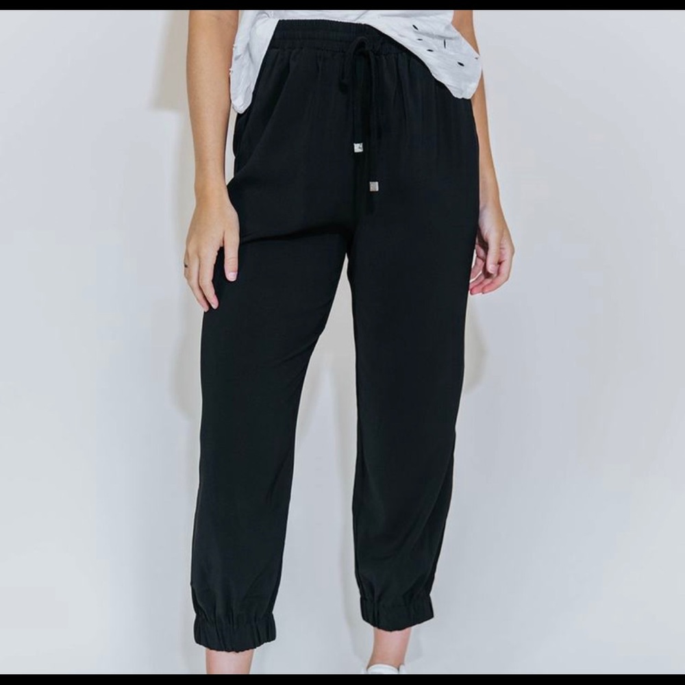 Kittenish draw string pants
